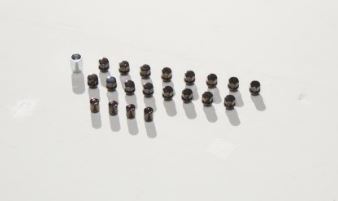 みゅう MZ315280 - Wheel Locks & Lugs, Black Chrome 2022-2025 Mitsubishi