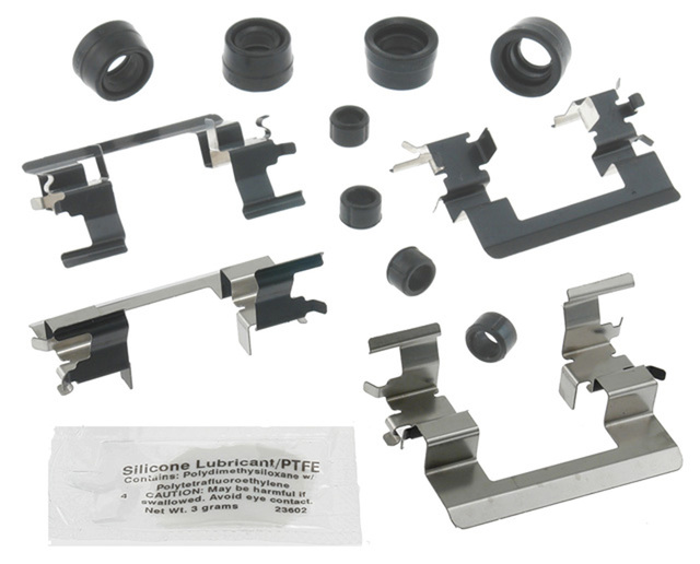 19241681 Front Disc Brake Caliper Hardware Kit with Clips, Seals 