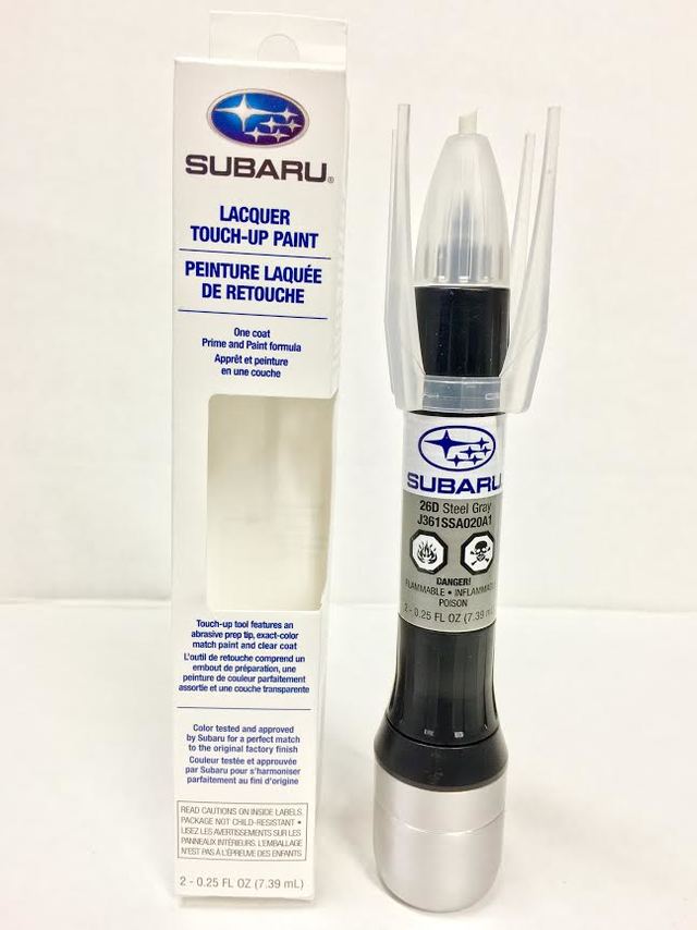 thumbnail image 2 of BASF Subaru Touch Up Paint - Dark Gray 61K (1oz) - Brush-On Or Spray Gun For BRZ, Forester, Impreza, Legacy, Tribeca, XV Crosstrek (2008+) 2 of 4