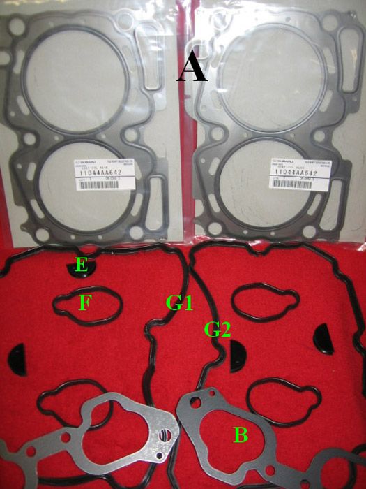 HG642 Head Gasket Kit 20072009 Legacy GT or Legacy Outback XT 2.55