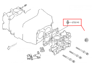 2005-2012 Subaru Engine Oil Pressure Switch 25240AA060 Subaru Parts
