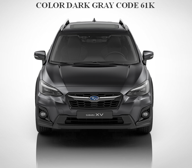 20182019 Subaru Crosstrek Molding Body Side, Dark Gray Metallic [ 2018