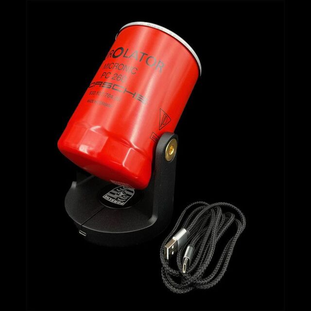 Genuine Porsche 911 Classic Spotlight Red Black for WAP-050-520-0P