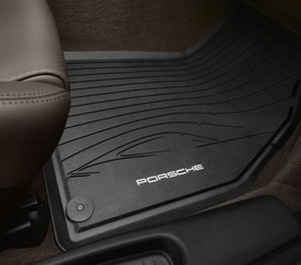 Genuine Porsche Floor Mats Rubber Blk