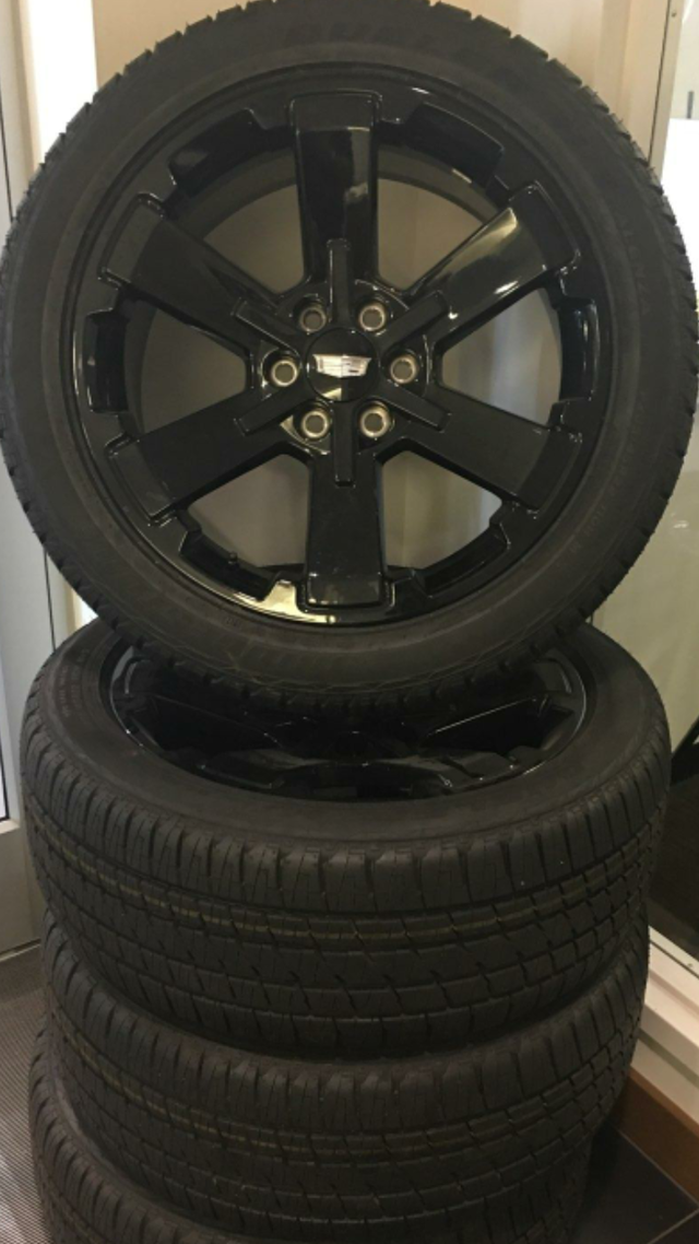 22 Inch Tires >> Hot Deal Gm 22 Inch Black Wheel Tire Pkg 22 Inch Tires >> Hot Deal Gm 22 Inch Black Wheel Tire Pkg