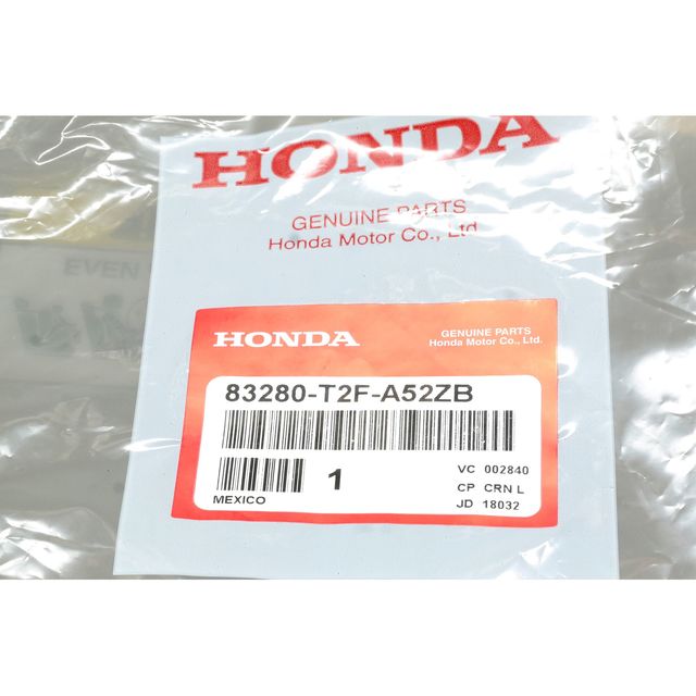 83280T2FA52ZB For Honda Accord 2013-2017 Sun Visor Front Left Gray