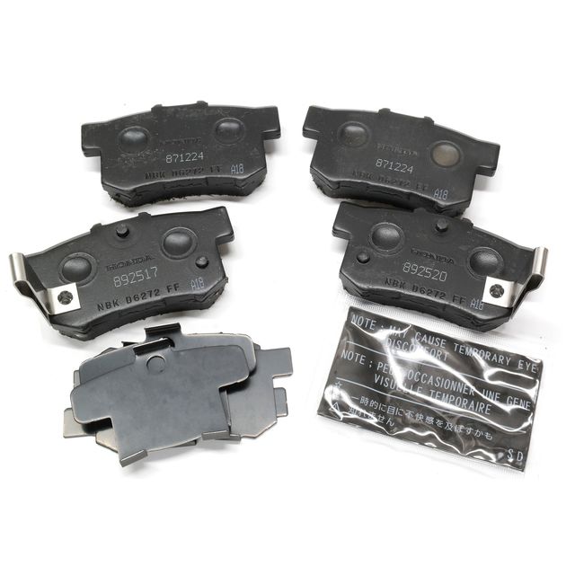 Genuine Honda OEM Rear Brake Pad Kit For 2006-2011 Civic - Pads, Shims, Grease