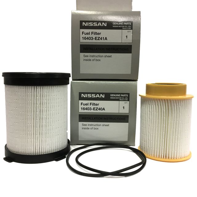 OEM NEW OEM NEW Fuel Filter Kit 20162018 Nissan Titan XD 5.0L V8