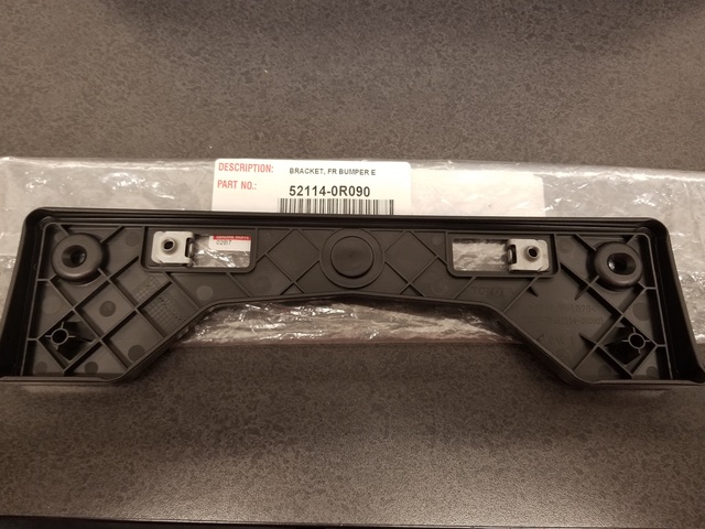 2016-2018 Toyota RAV4 License Mount 52114-0R090 | Toyota Parts Express