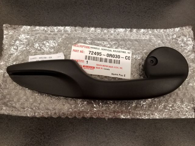 2013-2019 Toyota Seat Height Adjuster Handle 72495-0R030-C0
