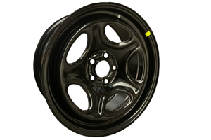 18" x 8" Black Steel Wheel - 2020+ Explorer Police Interceptor