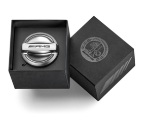 Amg Filler Cap - Chrome Shadow Black