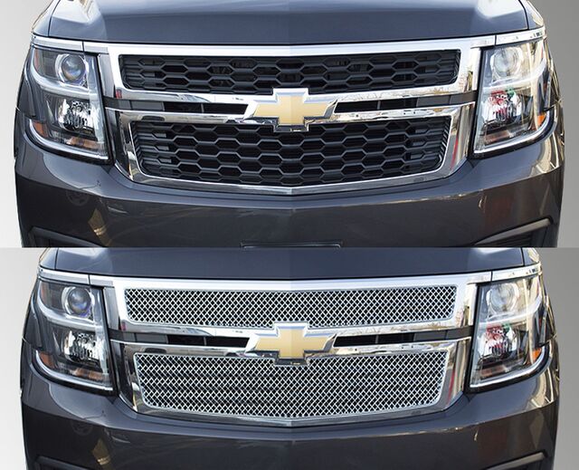 20152020 Chevrolet Chrome Patented Grille Overlay for Chevrolet Tahoe