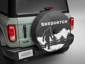 2021+ Bronco Sasquatch Logo 35" Spare Wheel Tire Cover