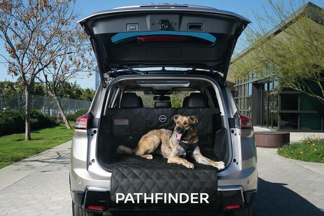 thumbnail image 2 of Cargo Liner For Dogs Car Trunk Mat For 2025 2026 Nissan Kicks, Back 2 of 9