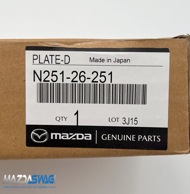 ミー ページ N251-26-251 - Disc Brake Rotor - 2016-2025 Mazda MX-5 Miata