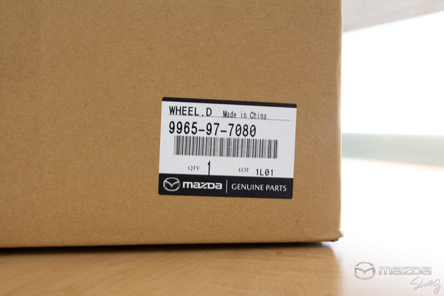 9965-97-7080 - Mazda3 Wheel Disc Aluminum - Mazda Swag