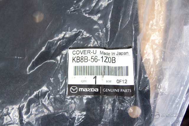 KB8B-56-1Z0B - Under Cover - 2017-2025 Mazda CX-5 | Mazda Swag