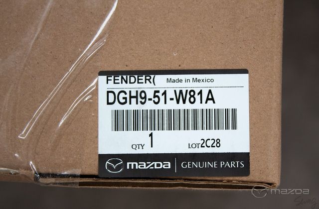 DGH9-51-W81A - Wheel Opening Molding - 2020-2025 Mazda CX-30