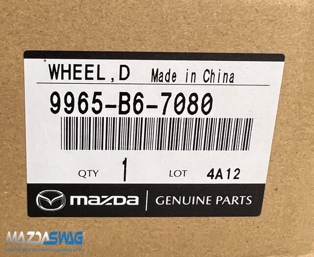9965-B6-7080 - Wheel, Alloy - 2020-2025 Mazda 3 | Mazda Swag