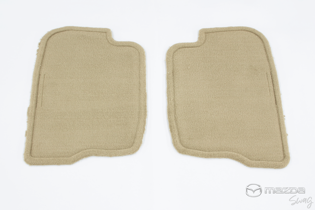 masa03出品 00008BL03B30 - 2007-2009 Mazda 3 Front & Rear Carpet Floor Mats in