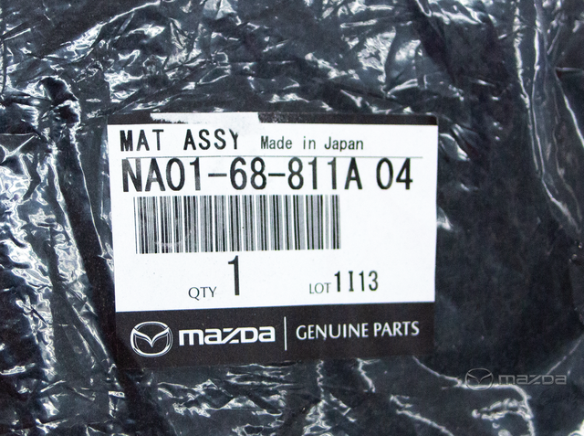 NA01-68-811A-04 - Trunk Mat - 1990-1997 Mazda Miata | Mazda Swag