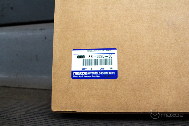 00008BL03B30 - 2007-2009 Mazda 3 Front & Rear Carpet Floor Mats in