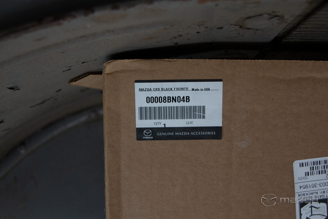 00008BN04B - 2007-2015 Mazda CX-9 Front Right & Left Carpet Floor