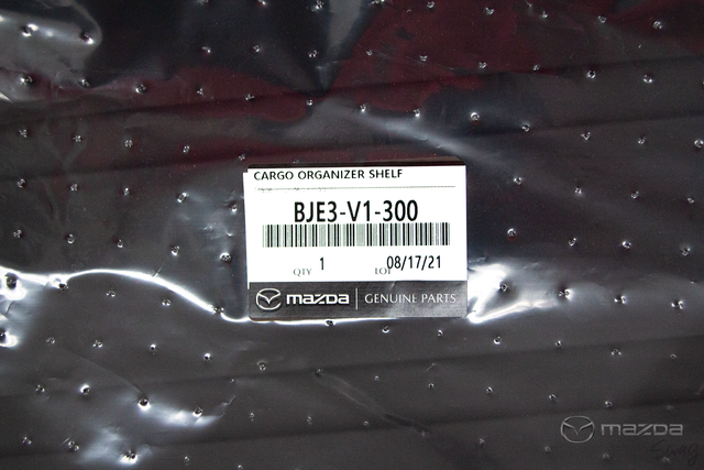 BJE3-V1-300 - Cargo Area Storage Shelf - 2014-2018 ( Mazda 3