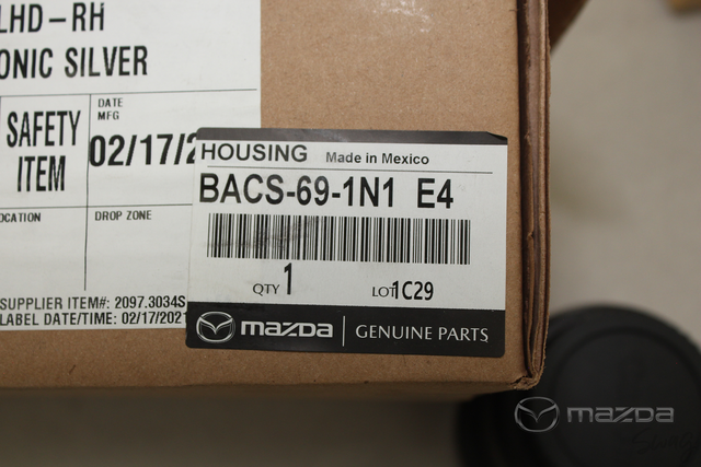 BACS-69-1N1-E4 - Mirror Cover - 2017-2018 Mazda 3 | Mazda Swag