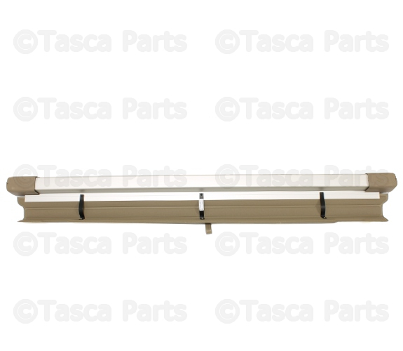 20122013 Volvo XC90 Luggage Compartment Cover, Brushed Aluminum