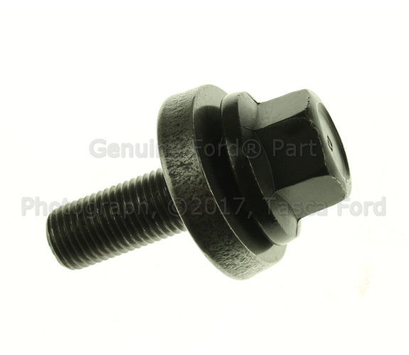 1S7Z6A340AA - Engine: Crankshaft Pulley Bolt for Ford: Bronco, Bronco Sport, C-Max, EcoSport, Edge, Escape, Explorer, Focus, Fusion, Maverick, Mustang, Police Responder Hybrid, Ranger, Special Service Police Sedan, SSV Plug-In Hybrid, Taurus, Transit Connect | Lincoln: Corsair, MKC, MKZ, Nautilus | Mercury: Mariner, Milan Image