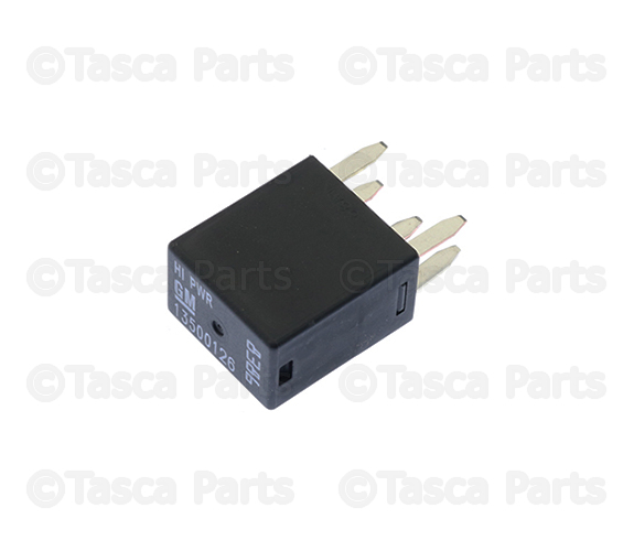 13500126 - Electrical: Relay for Buick: Century, Enclave, LaCrosse, LeSabre, Lucerne, Park Avenue, Rainier, Regal, Regal Sportback, Regal TourX, Rendezvous, Riviera, Roadmaster, Terraza | Cadillac: ATS, CTS, DeVille, DTS, Eldorado, Escalade, Escalade ESV, Escalade EXT, Fleetwood, Seville, SRX, STS, XT4, XT5, XT6, XTS | Chevrolet: Astro, Avalanche 1500, Avalanche 2500, Blazer, C1500, C2500, C3500, Camaro, Caprice, Cavalier, Cobalt, Colorado, Corvette, Cruze, Cruze Limited, Equinox, Express 1500, Express 2500, Express 3500, HHR, Impala, Impala Limited, K1500 Pickup, K2500 Pickup, K3500 Pickup, Lumina, Malibu, Malibu Limited, Monte Carlo, P30, S10, Silverado 1500, Silverado 1500 Classic, Silverado 1500 HD, Silverado 1500 HD Classic, Silverado 1500 LD, Silverado 2500, Silverado 2500 HD, Silverado 2500 HD Classic, Silverado 3500, Silverado 3500 Classic, Silverado 3500 HD, SS, SSR, Suburban, Suburban 1500, Suburban 2500, Suburban C1500, Suburban C2500, Suburban K1500, Suburban K2500, Tahoe, Trailblazer, Trailblazer EXT, Traverse, Uplander, Venture | GMC: Acadia, Acadia Limited, C1500 Pickup, C2500 Pickup, C3500 Pickup, Canyon, Envoy, Envoy XL, Envoy XUV, Jimmy, K1500 Pickup, K2500 Pickup, K3500 Pickup, Safari, Savana 1500, Savana 2500, Savana 3500, Sierra 1500, Sierra 1500 Classic, Sierra 1500 HD, Sierra 1500 HD Classic, Sierra 1500 Limited, Sierra 2500, Sierra 2500 HD, Sierra 2500 HD Classic, Sierra 3500, Sierra 3500 Classic, Sierra 3500 HD, Sonoma, Suburban C1500, Suburban C2500, Suburban K1500, Suburban K2500, Terrain, Yukon, Yukon XL, Yukon XL 1500, Yukon XL 2500 | Hummer: H2, H3, H3T | Oldsmobile: 88, 98, Alero, Aurora, Bravada, Cutlass, Cutlass Supreme, Intrigue, Silhouette | Pontiac: Aztek, Bonneville, G5, G6, G8, Grand Am, Grand Prix, Montana, Solstice, Sunfire, Torrent, Trans Sport | Saturn: Aura, L100, L200, L300, LS, LS1, LS2, LW1, LW2, LW200, LW300, Outlook, Relay, Sky, Vue Image