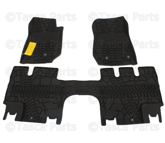 82213860 - Body: Floor Mat for Jeep: Wrangler, Wrangler JK Image