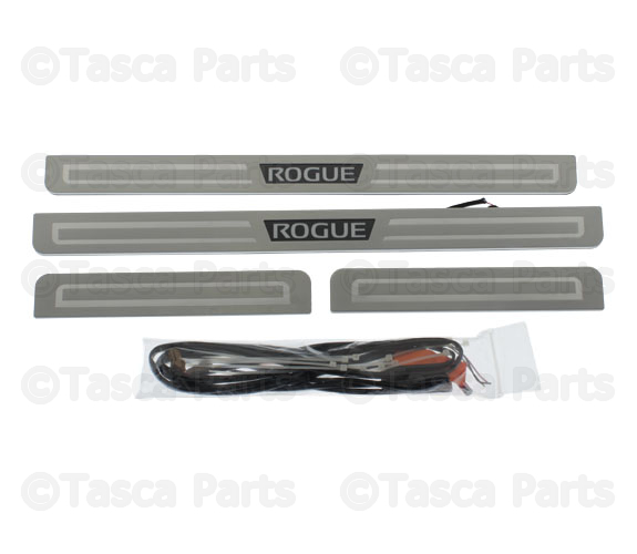 20112013 Nissan Rogue Door Sill Kick Plates, Illuminated 999G6GX010