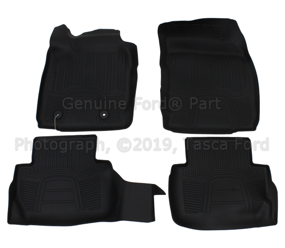 20192020 Ford EcoSport Floor Liner Tray Style Black 4Piece GN1Z