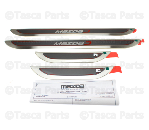 8TL31A - Interior: Door Sill Trim Plates for Mazda: 3 Image