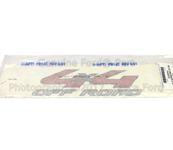 Genuine Ford 8C3Z-9925622-CA Nameplate Decal Genuine Ford 8C3Z-9925622-CA Nameplate Decal