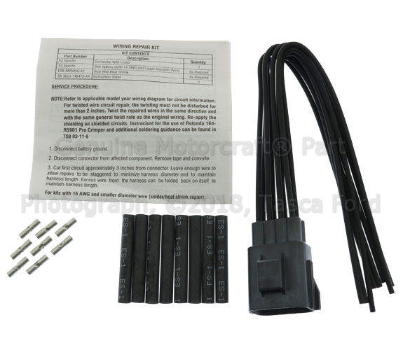 2 Pack!! Save $$ - New Equivalent Replacement Pigtail Harness WPT-1368