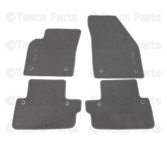 2013 Volvo C70 Floor Mats Textile Flat Quartz 39806212