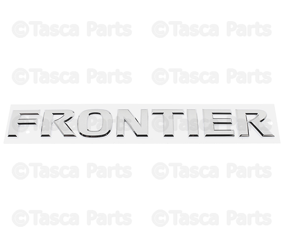 OEM Nissan Frontier Tailgate Emblem – Black Rear Badge (2018-2020) 90896-9BP0A