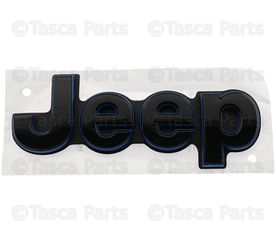 Gloss Black Jeep Nameplate Emblem Set For 2021+ Jeep Grand Cherokee L/WL – Front & Rear