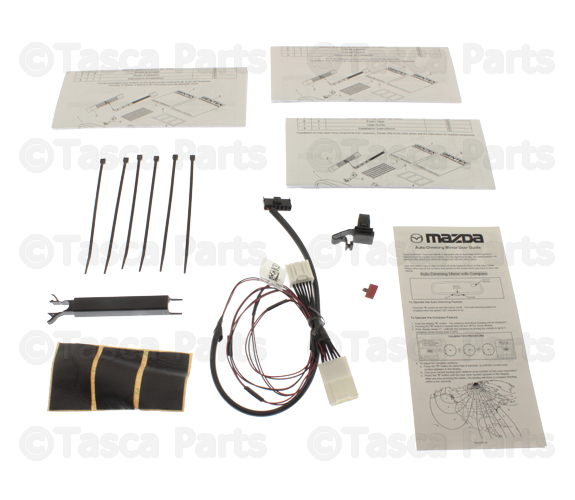 20142020 Mazda 6 RearView Mirror, Installation Kit 00008FH75