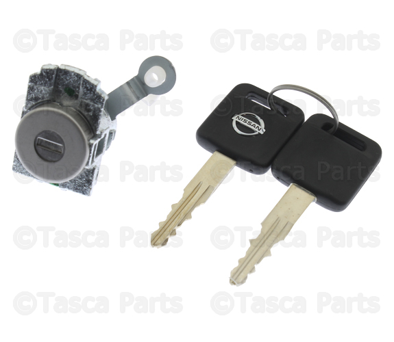 thumbnail image 2 of Autup Front Left Door Lock Cylinder For Nissan Versa 2007-2013 - W/ Keys (H0601-EL00B/A) 2 of 6