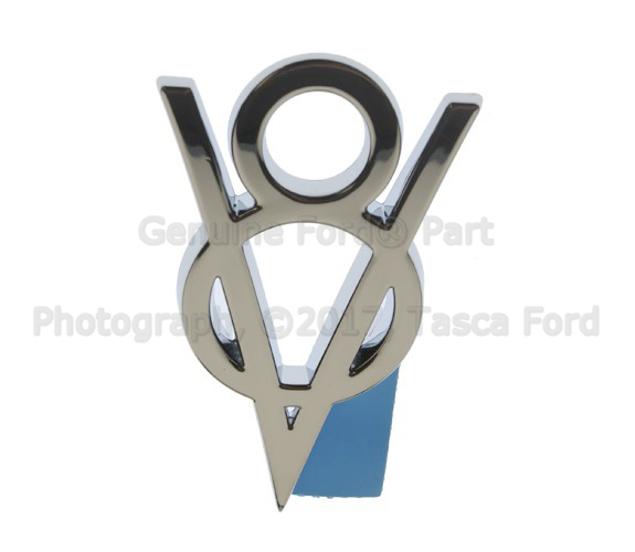 Ford Racing V8 Badge – Chrome Finish, Easy Install With 2-Way Tape, Universal Fit For Engine Bay Decor - View #8