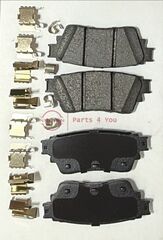 Nissan Value Advantage&trade; ALTIMA ARIYA KICKS MURANO PATHFINDER ROGUE Brake PAD KIT &ndash; REAR
