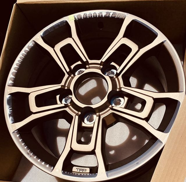 2020-2021 Toyota Land Cruiser Wheel TRD Pro Heritage Edition Matte ...