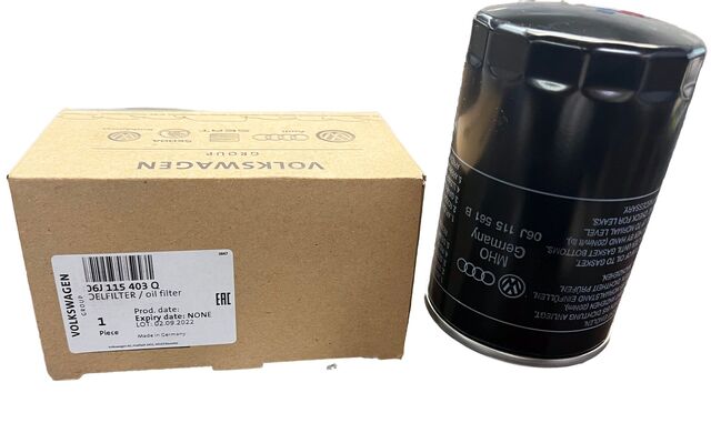 Genuine VW 2.0L Oil Filter 06J-115-403-Q - 2008 To 2018 | eBay