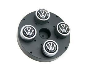 VW Valve Stem Caps - New Logo Set Of 4