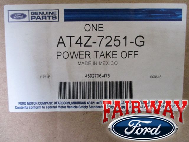 2007 thru 2014 Edge MKX AWD - OEM Genuine Ford PTO Power